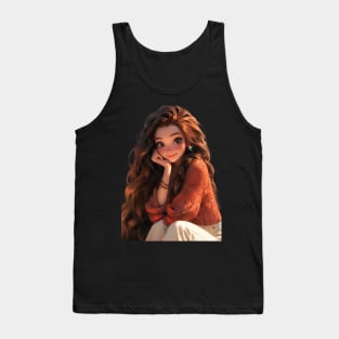 Anime Girl Tank Top